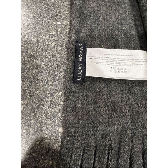 Lucky Brand gray scarf Unisex - Picture 5 of 5